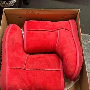 UGG Kids' Classic II Red Boots